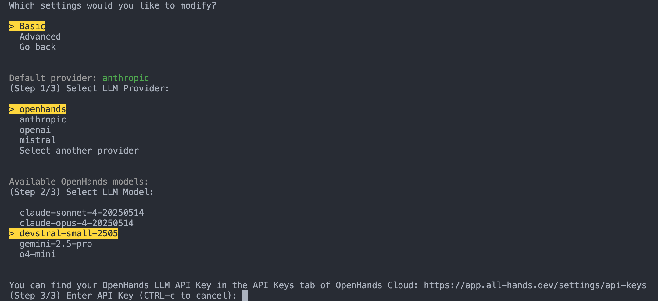 CLI