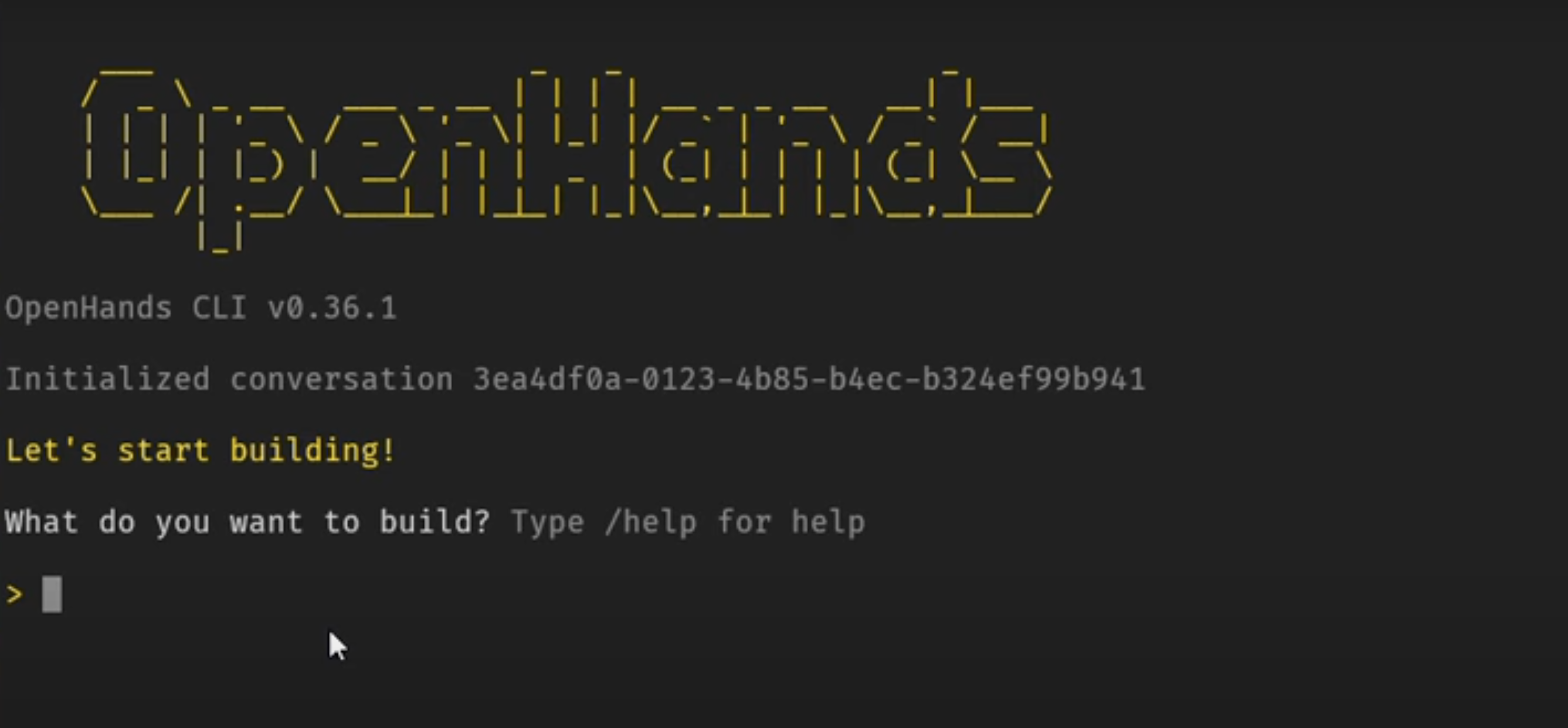 OpenHands CLI